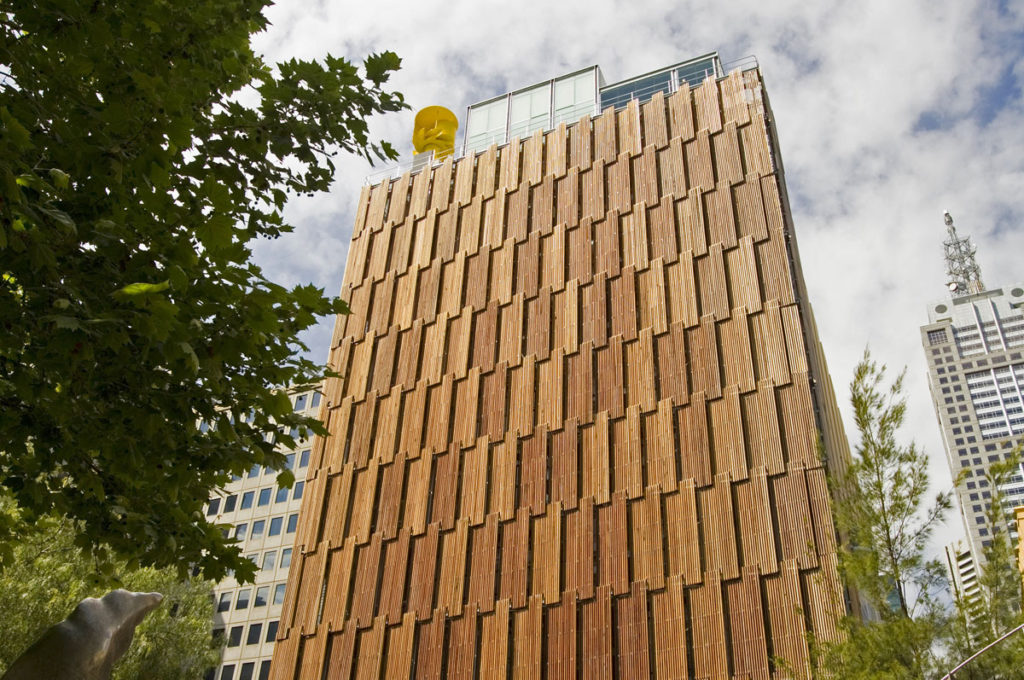Council House 2, Australia is a great example of a green building.