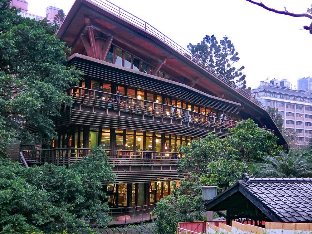 The Beitou Public Library is a great example of a green building.