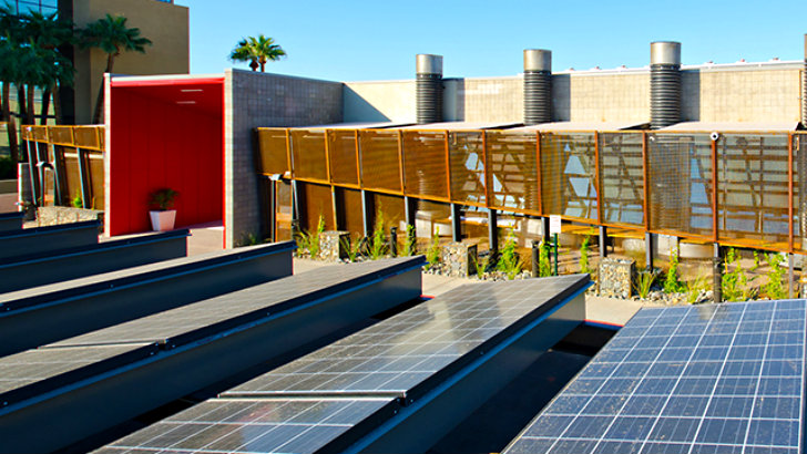 DPR Construction's Phoenix Regional Office is a great example of a green building.